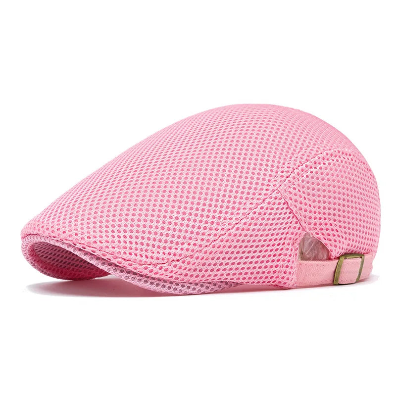 Woods Mesh Flat Cap