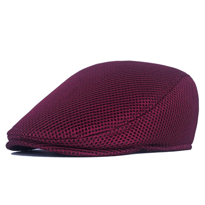 Woods Mesh Flat Cap