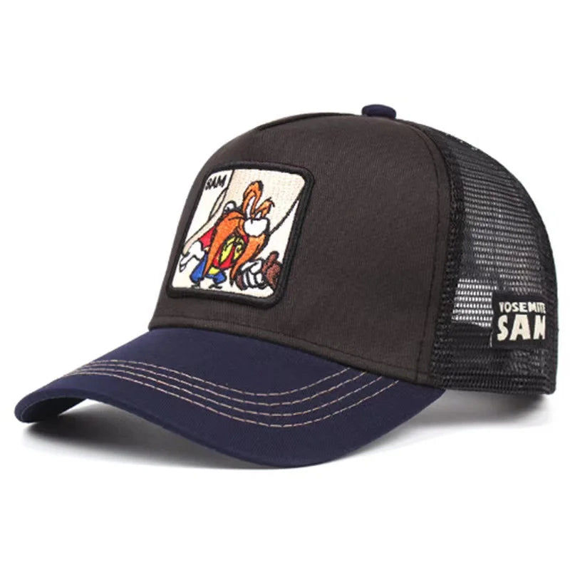Yosemite Sam Looney Tunes Trucker Cap