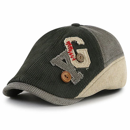 Young Gunmen Corduroy Gatsby Cap