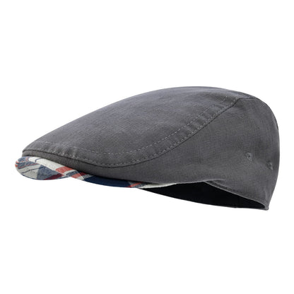 Yvoire Soft Linen Flat Cap