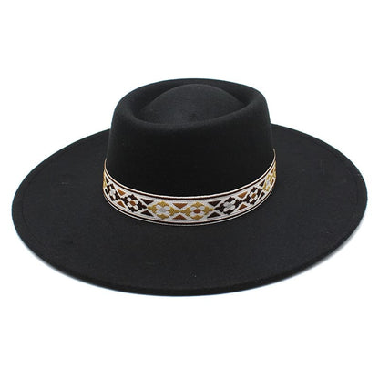 Zurich Wide Brimmed Porkpie Hat