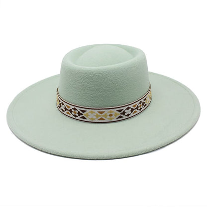 Zurich Wide Brimmed Porkpie Hat