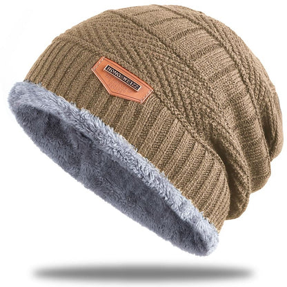Hong Weizz Knitted Lined Beanie