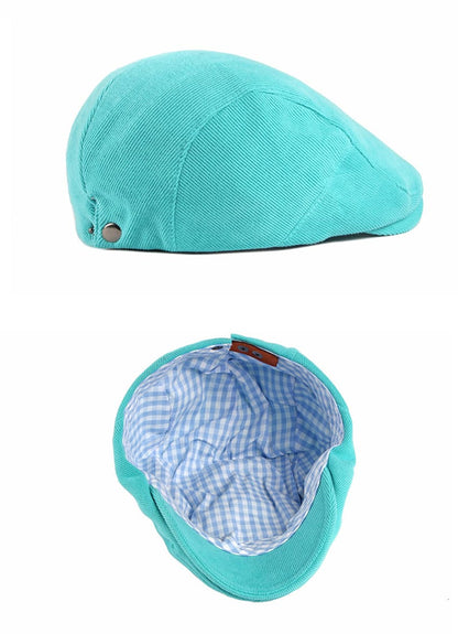 Lincoln Corduroy Cotton Flat Cap